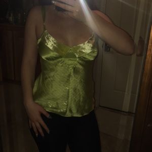 Authentic Vintage velvet and silk top